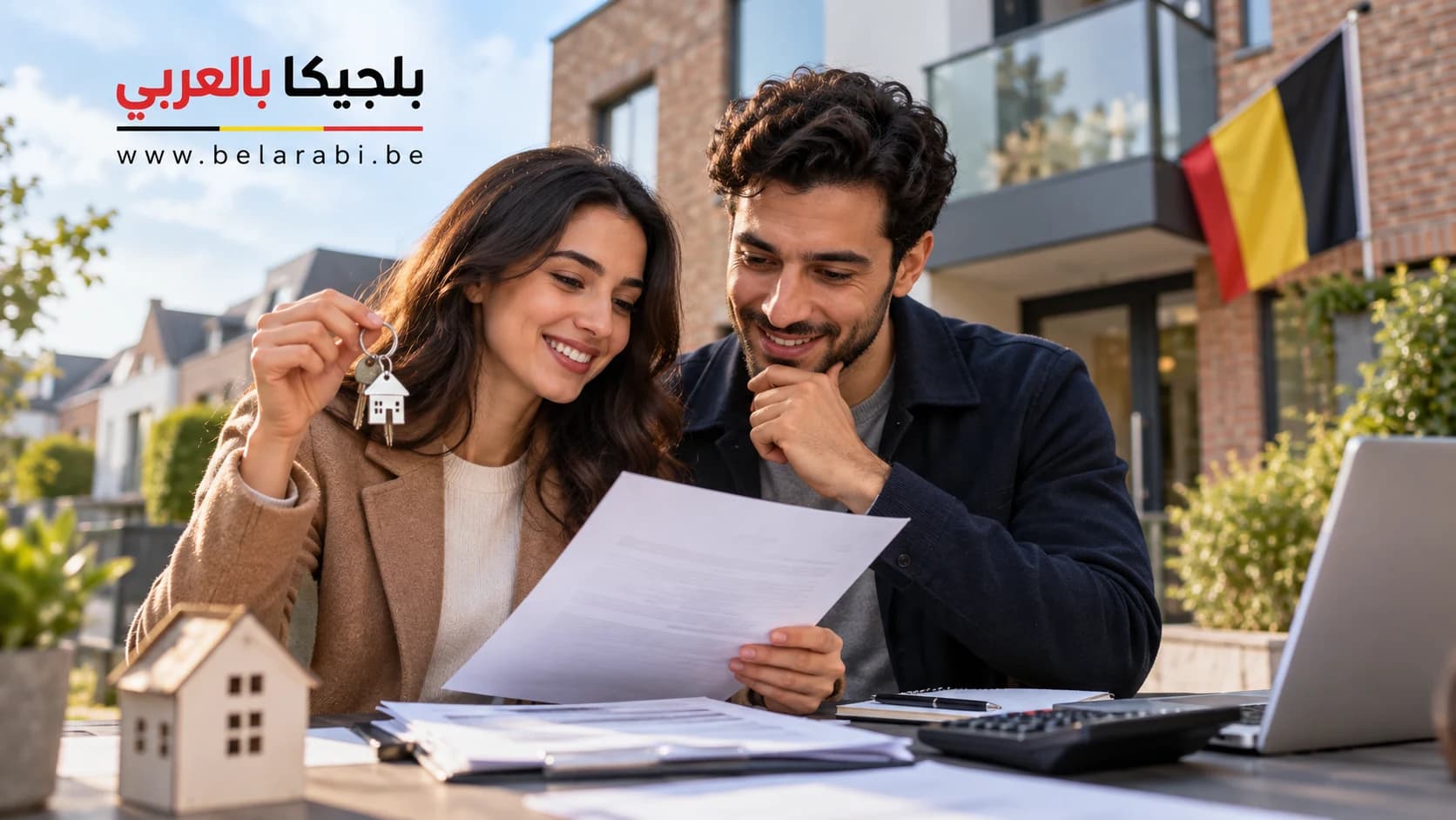 دليل شراء أول منزل في بلجيكا وشرح القرض العقاري ومصاريف الكاتب بالعدل وحقوق التسجيل في بروكسل ووالونيا وفلاندرز